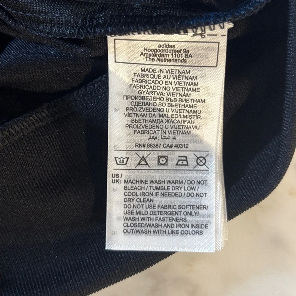 Adidas Black Aeroready Jacket with silver Accents
